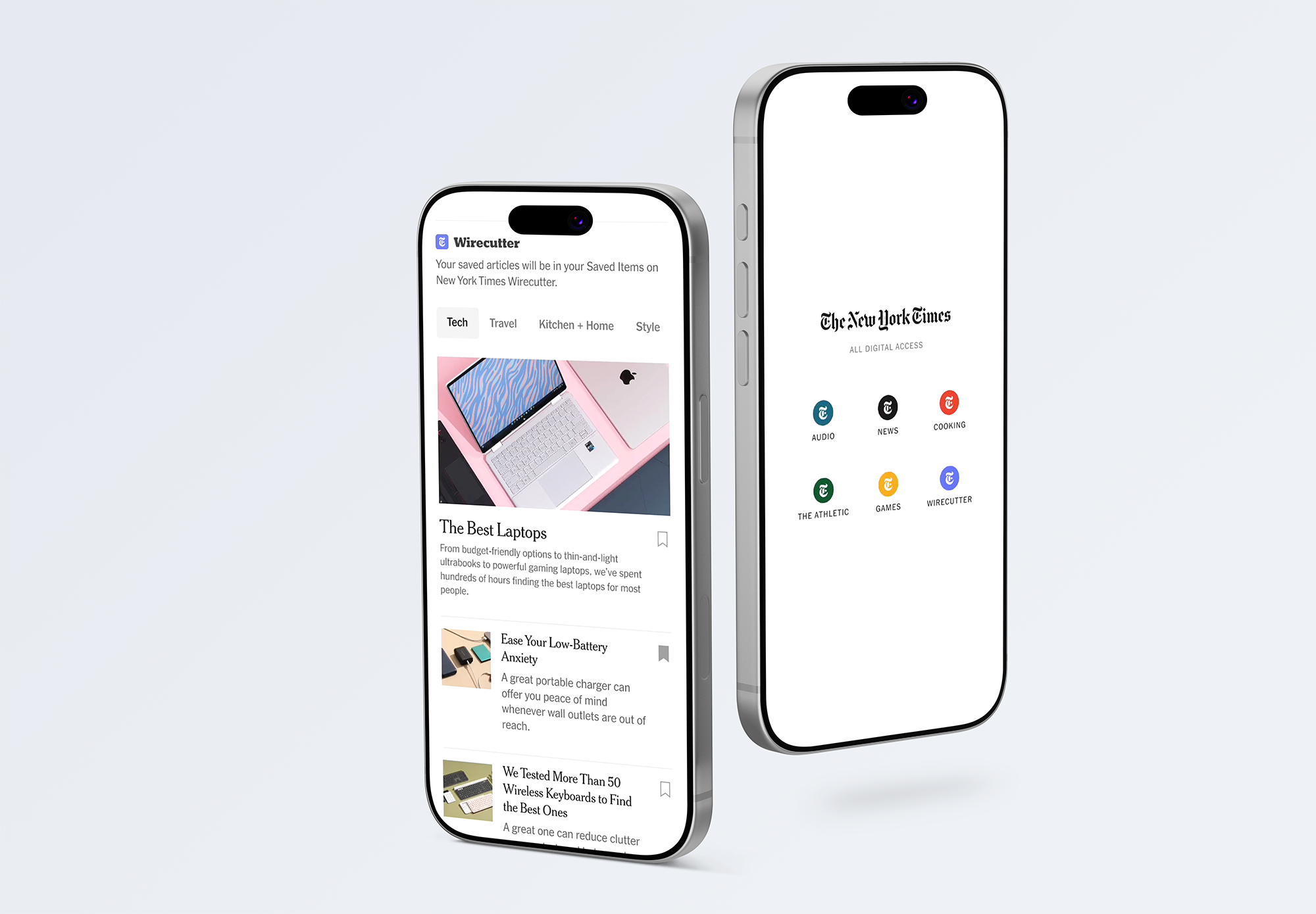NYT onboarding on multiple phones